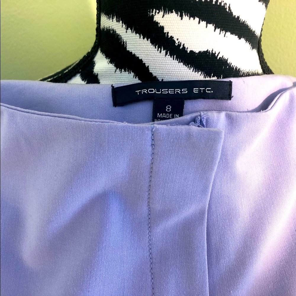 COPY - lavender Trousers Etc. tailored pant, 8